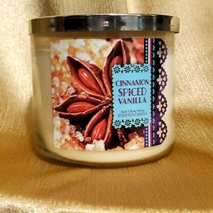 Cinnamon Spiced Vanilla BBW Candle